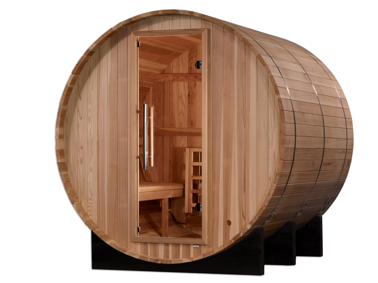 Golden Designs "Arosa" 4 Person Barrel Traditional Sauna (GDI-B004-01)