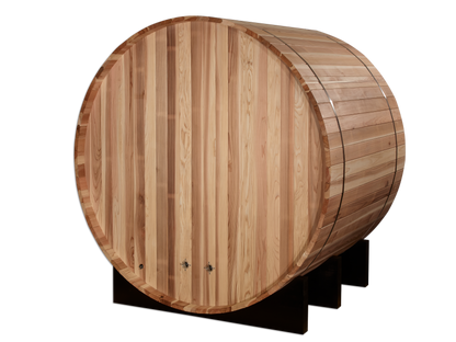 Golden Designs "St. Moritz" 2 Person Barrel Traditional Sauna (GDI-B002-01)