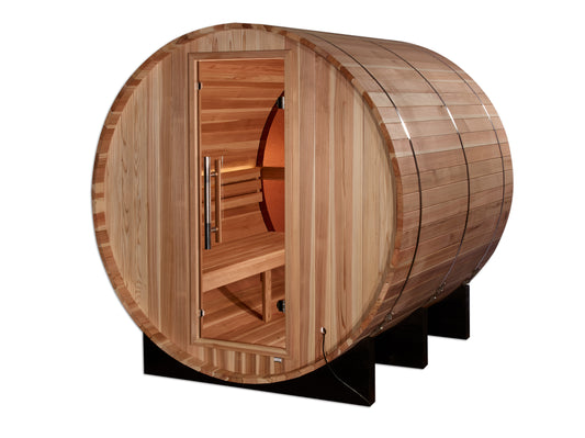Golden Designs "Zurich" 4 Person Barrel with Bronze Privacy View (GDI-B024-01)