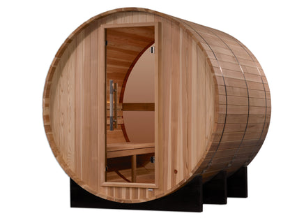 Golden Designs "Zurich" 4 Person Barrel with Bronze Privacy View (GDI-B024-01)