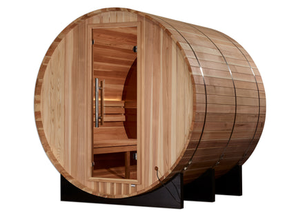 Golden Designs "Zurich" 4 Person Barrel with Bronze Privacy View (GDI-B024-01)