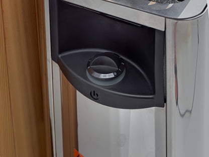 Golden Designs "Nora" 2 Person Hybrid (PureTech™ Full Spectrum IR or Traditional Stove) Outdoor Sauna (GDI-8222-01)