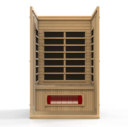 Maxxus 2-Person Low EMF FAR Infrared Sauna (MX-LS2-01)