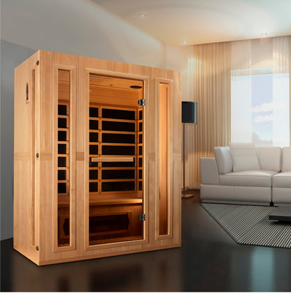 Maxxus 3-Person Low EMF FAR Infrared Sauna (MX-LS3-01)