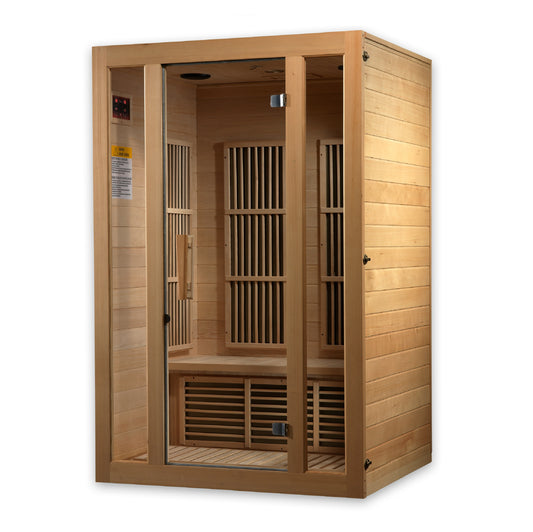 Maxxus "Seattle" 2-Person Low EMF FAR Infrared Sauna (MX-J206-01)