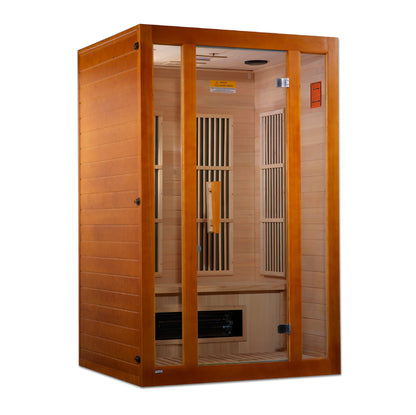 Maxxus 2-Person Low EMF FAR Infrared Sauna (MX-J206-02S)
