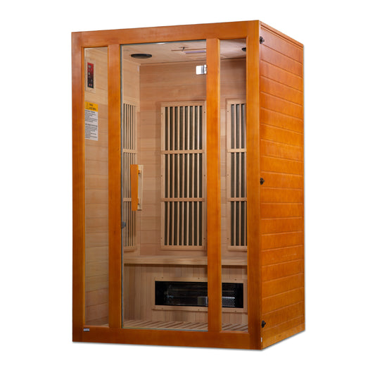 Maxxus 2-Person Low EMF FAR Infrared Sauna (MX-J206-02S)