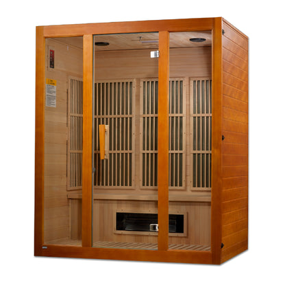 Maxxus 3-Person Low EMF FAR Infrared Sauna (MX-J306-02S)