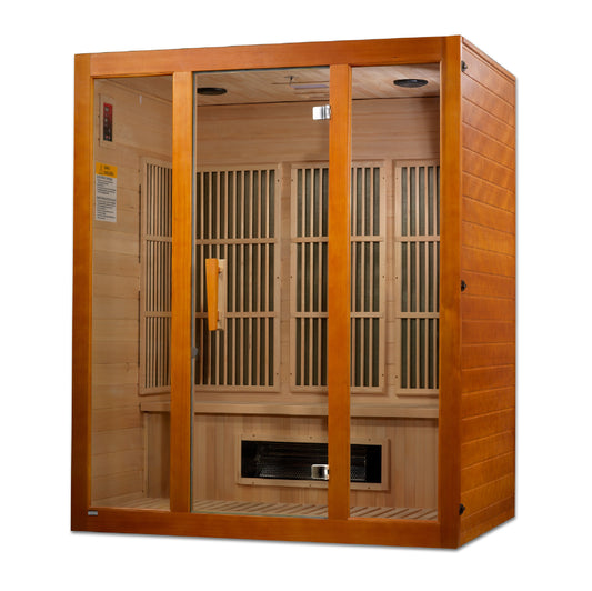 Maxxus 3-Person Low EMF FAR Infrared Sauna (MX-J306-02S)