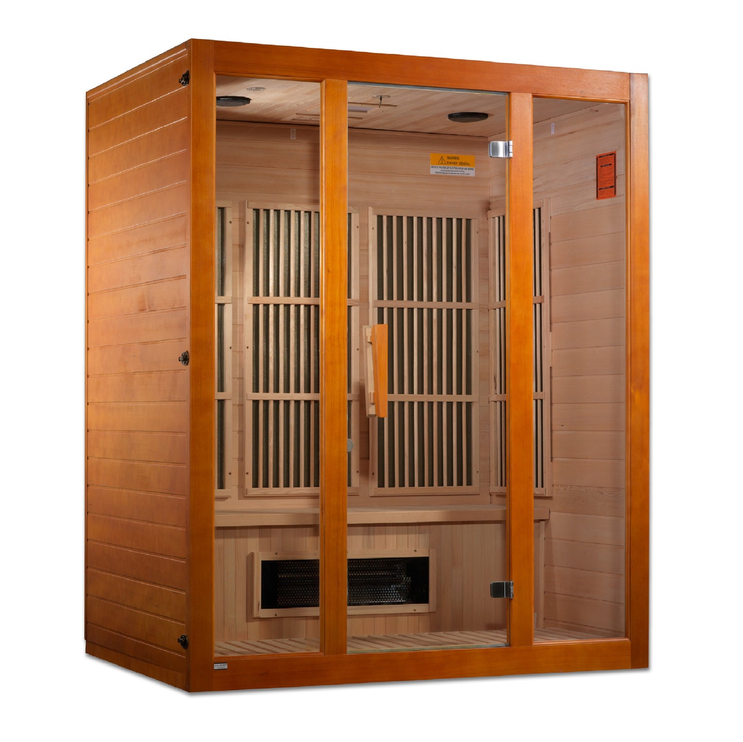 Maxxus 3-Person Low EMF FAR Infrared Sauna (MX-J306-02S)