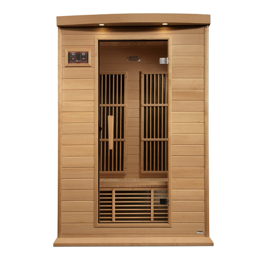Maxxus 2-Person Near Zero EMF FAR Infrared Sauna (MX-K206-01-ZF)