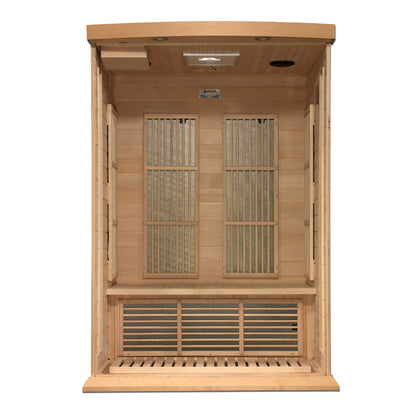 Maxxus 2-Person Near Zero EMF FAR Infrared Sauna (MX-K206-01-ZF)