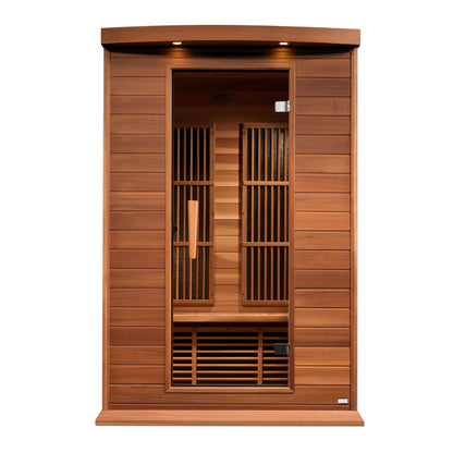 Maxxus 2-Person Near Zero EMF FAR Infrared Sauna (MX-K206-01 ZF CED)