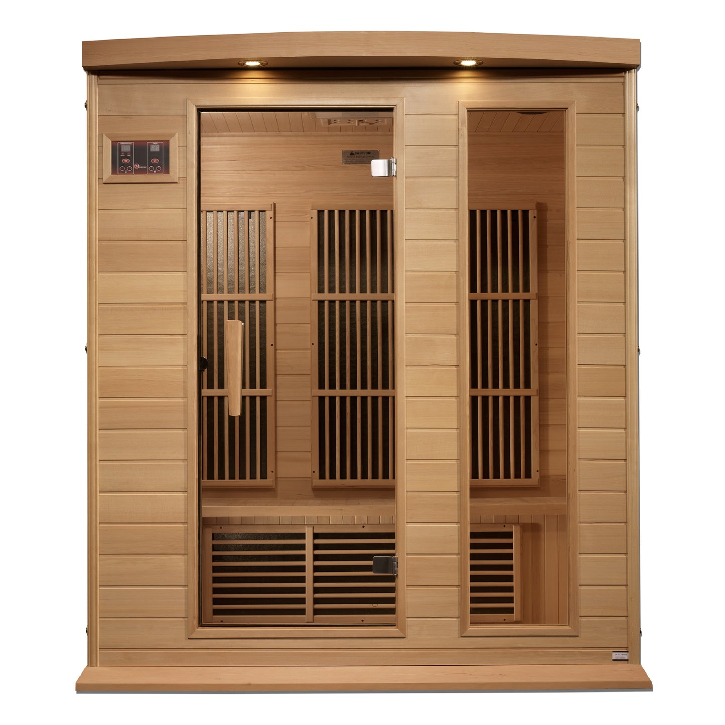 Maxxus 3-Person Near Zero EMF FAR Infrared Sauna (MX-K306-01-ZF)