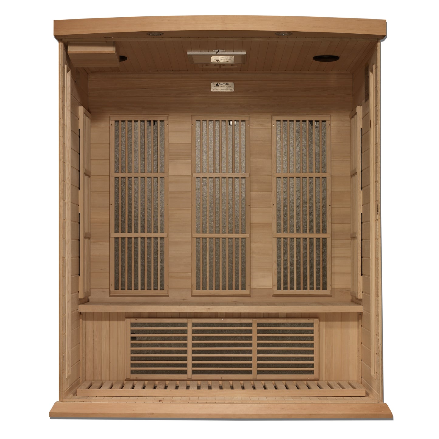 Maxxus 3-Person Near Zero EMF FAR Infrared Sauna (MX-K306-01-ZF)