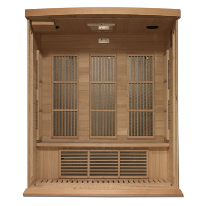 Maxxus 3-Person Near Zero EMF FAR Infrared Sauna (MX-K306-01-ZF)
