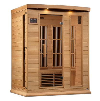 Maxxus 3-Person Near Zero EMF FAR Infrared Sauna (MX-K306-01-ZF)
