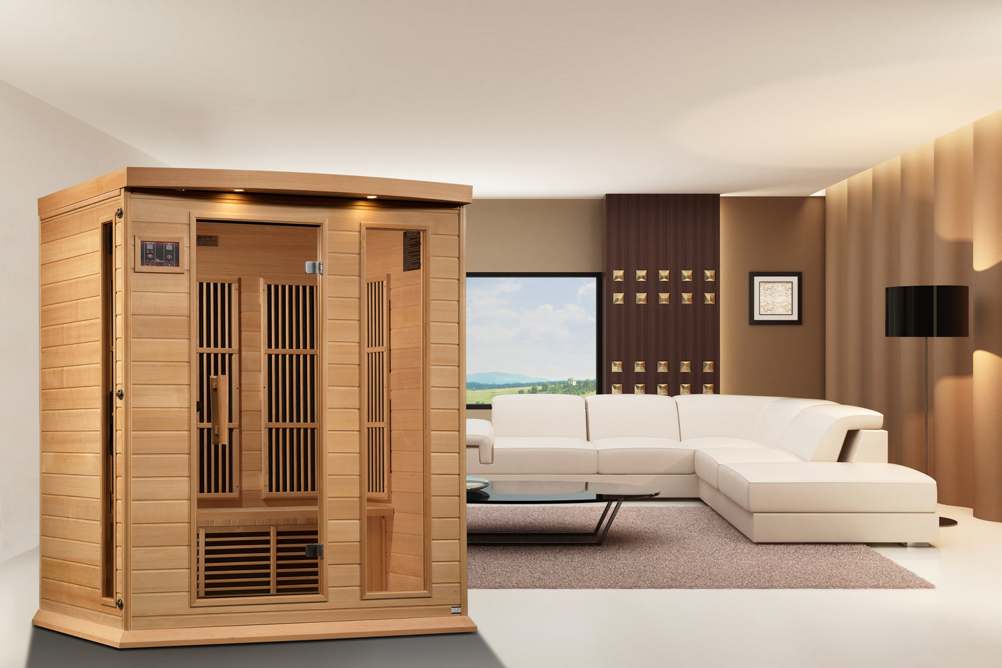 Maxxus 3-Person Low EMF FAR Infrared Sauna (MX-K306-01)