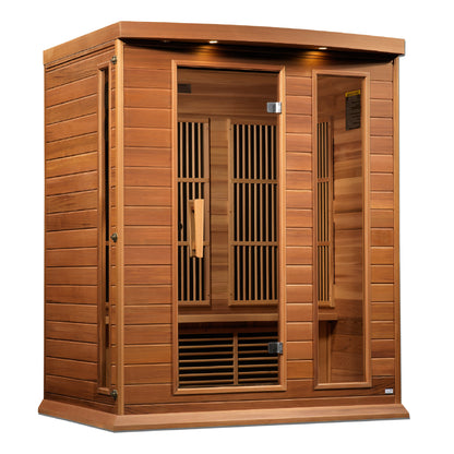Maxxus 3-Person Low EMF FAR Infrared Sauna (MX-K306-01 CED)