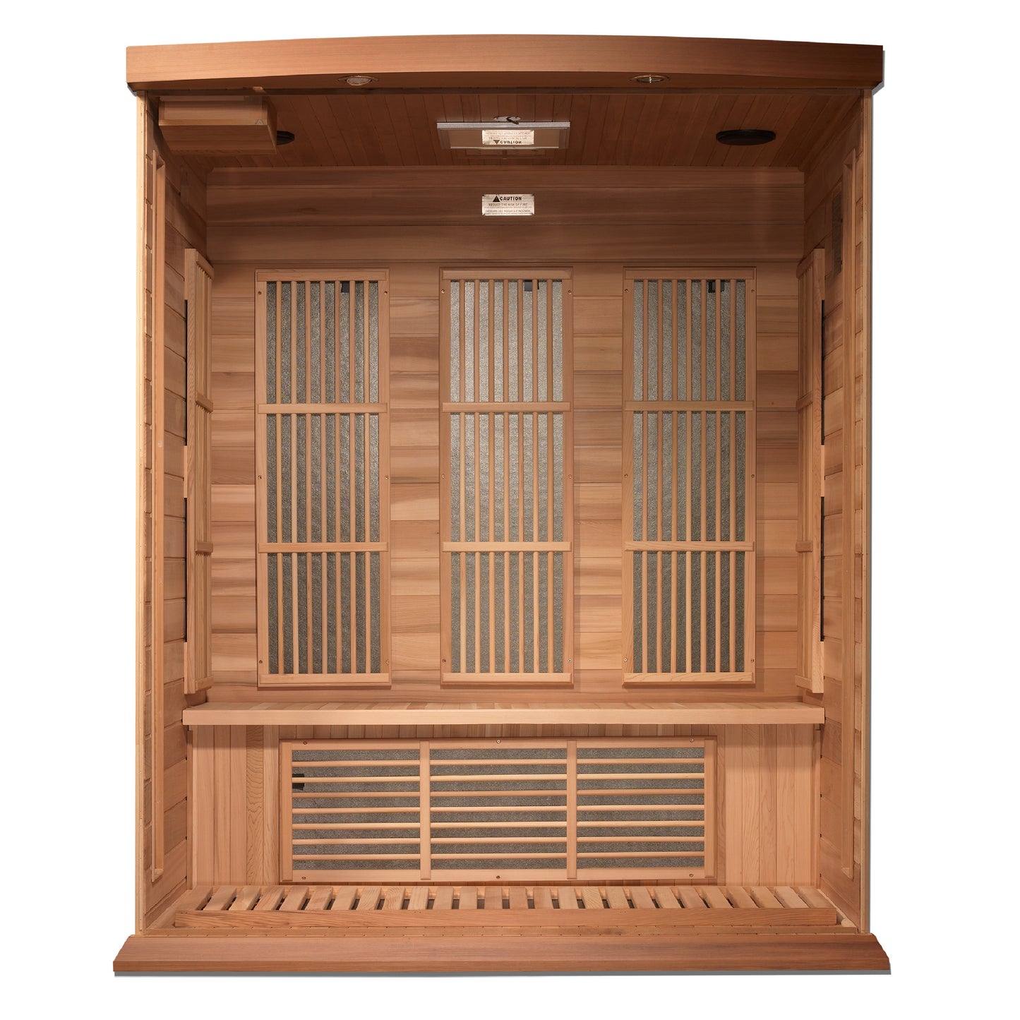 Maxxus 3-Person Near Zero EMF FAR Infrared Sauna (MX-K306-01-ZF CED)