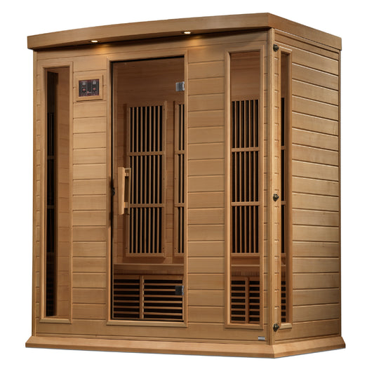 Maxxus 4-Person Near Zero EMF FAR Infrared Sauna (MX-K406-01-ZF)