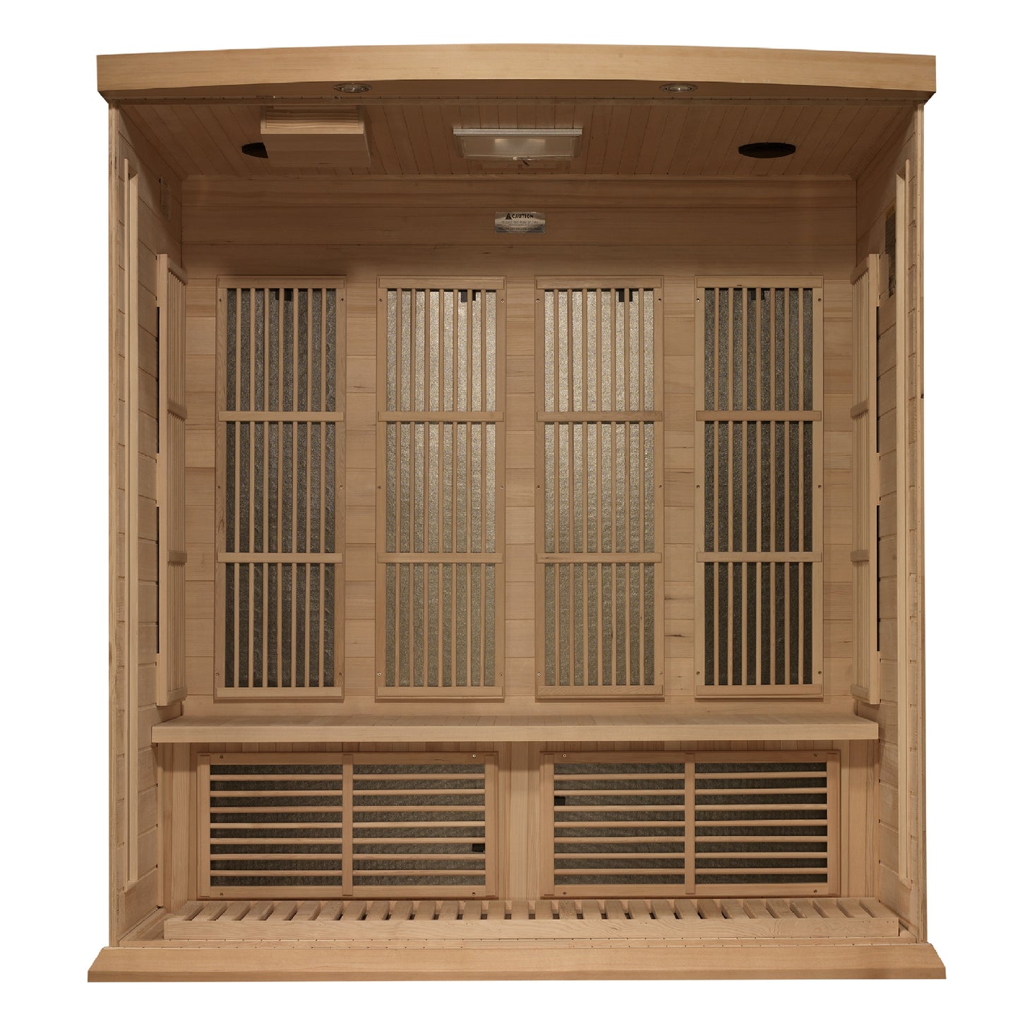 Maxxus 4-Person Near Zero EMF FAR Infrared Sauna (MX-K406-01-ZF)