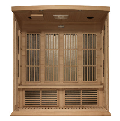 Maxxus 4-Person Near Zero EMF FAR Infrared Sauna (MX-K406-01-ZF)