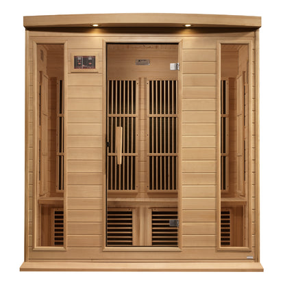 Maxxus 4-Person Near Zero EMF FAR Infrared Sauna (MX-K406-01-ZF)