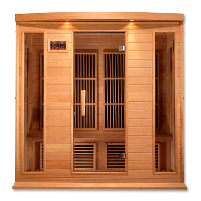 Maxxus 4-Person Low EMF FAR Infrared Sauna (MX-K406-01)
