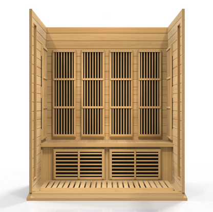 Maxxus 4-Person Low EMF FAR Infrared Sauna (MX-K406-01)