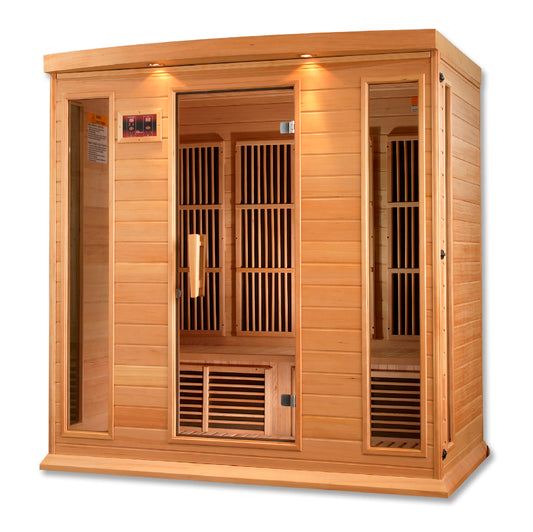 Maxxus 4-Person Low EMF FAR Infrared Sauna (MX-K406-01)