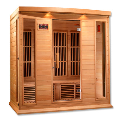 Maxxus 4-Person Low EMF FAR Infrared Sauna (MX-K406-01)