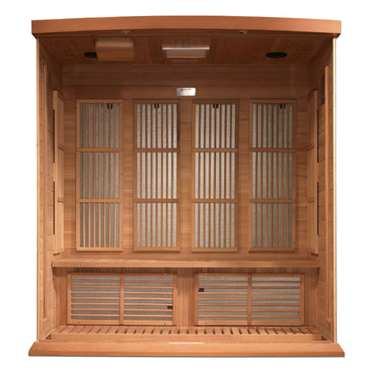 Maxxus 4-Person Near Zero EMF FAR Infrared Sauna (MX-K406-01-ZF CED)