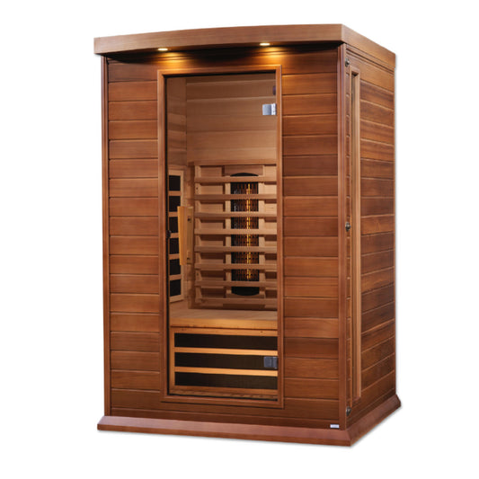 Maxxus 2-Person Full Spectrum Near Zero EMF FAR Infrared Sauna (MX-M206-01-FS CED)