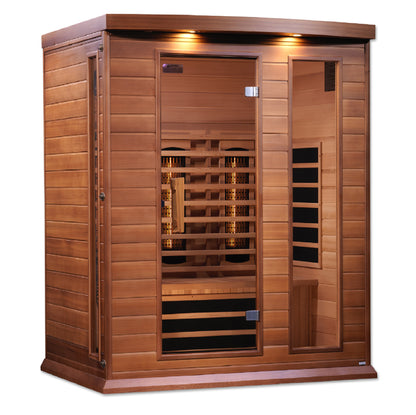 Maxxus 3-Person Full Spectrum Near Zero EMF FAR Infrared Sauna  (MX-M306-01-FS CED)