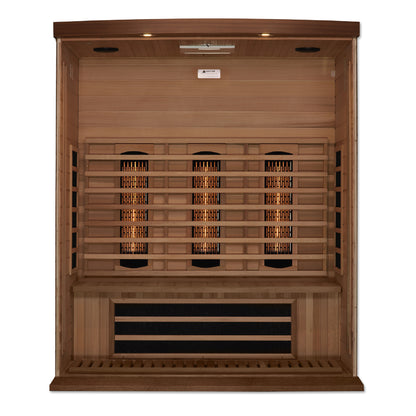 Maxxus 3-Person Full Spectrum Near Zero EMF FAR Infrared Sauna  (MX-M306-01-FS CED)