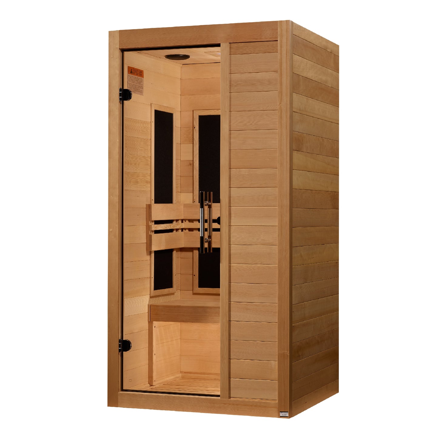 Maxxus "S-Line" Yoga 1-Person Ultra Low EMF FAR Infrared Sauna (MX-S106-01 Elite)