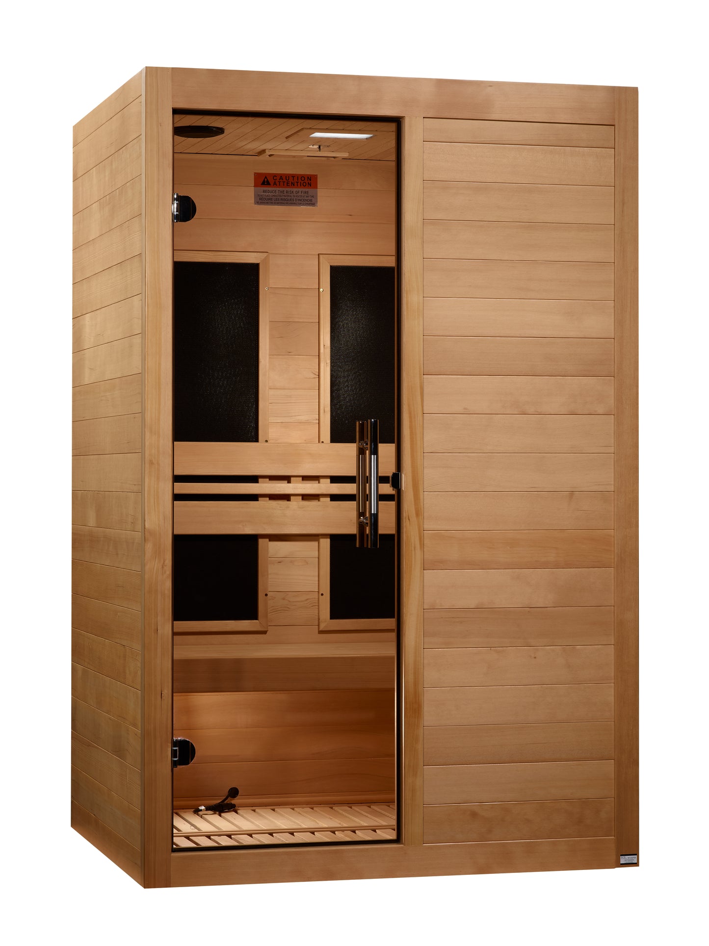 Maxxus "S-Line" Yoga 2-Person Ultra Low EMF FAR Infrared Sauna (MX-S206-01 Elite)