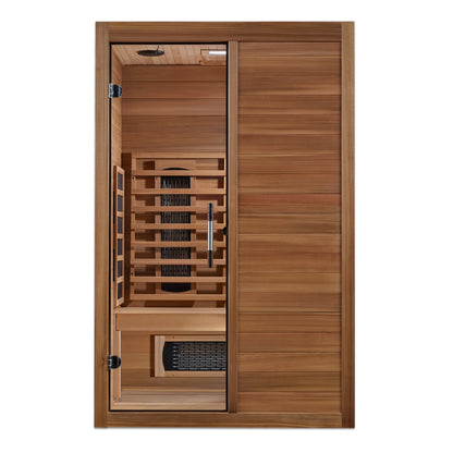 Maxxus "S-Line"Yoga 2-Person Full Spectrum Near Zero EMF FAR Infrared Sauna (MX-S206-01-FS-PC)