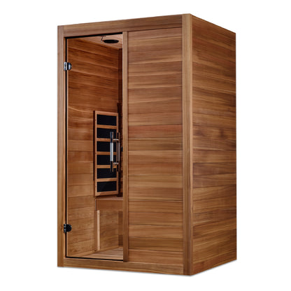 Maxxus "S-Line"Yoga 2-Person Full Spectrum Near Zero EMF FAR Infrared Sauna (MX-S206-01-FS-PC)