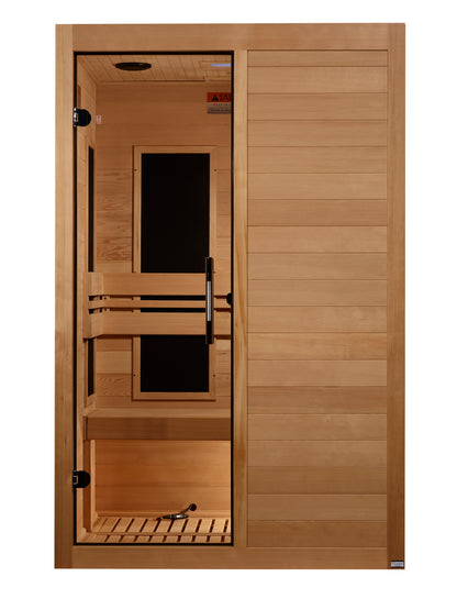 Maxxus "S-Line" Yoga 2-Person Ultra Low EMF FAR Infrared Sauna (MX-S206-01 Elite)
