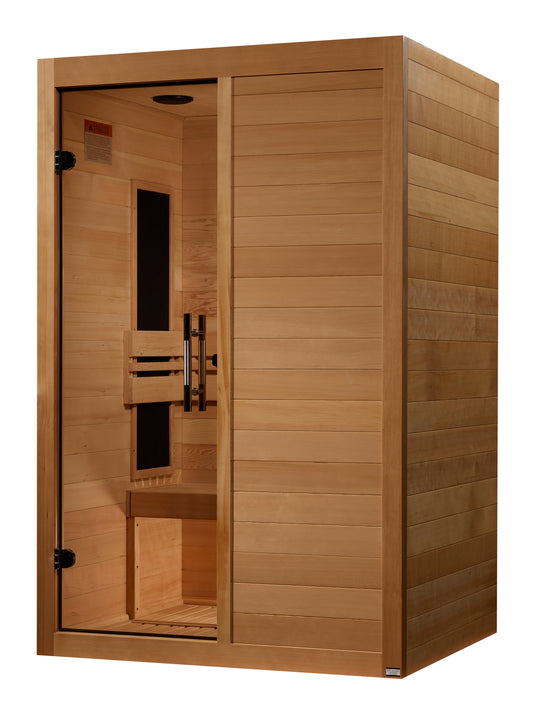 Maxxus "S-Line" Yoga 2-Person Ultra Low EMF FAR Infrared Sauna (MX-S206-01 Elite)