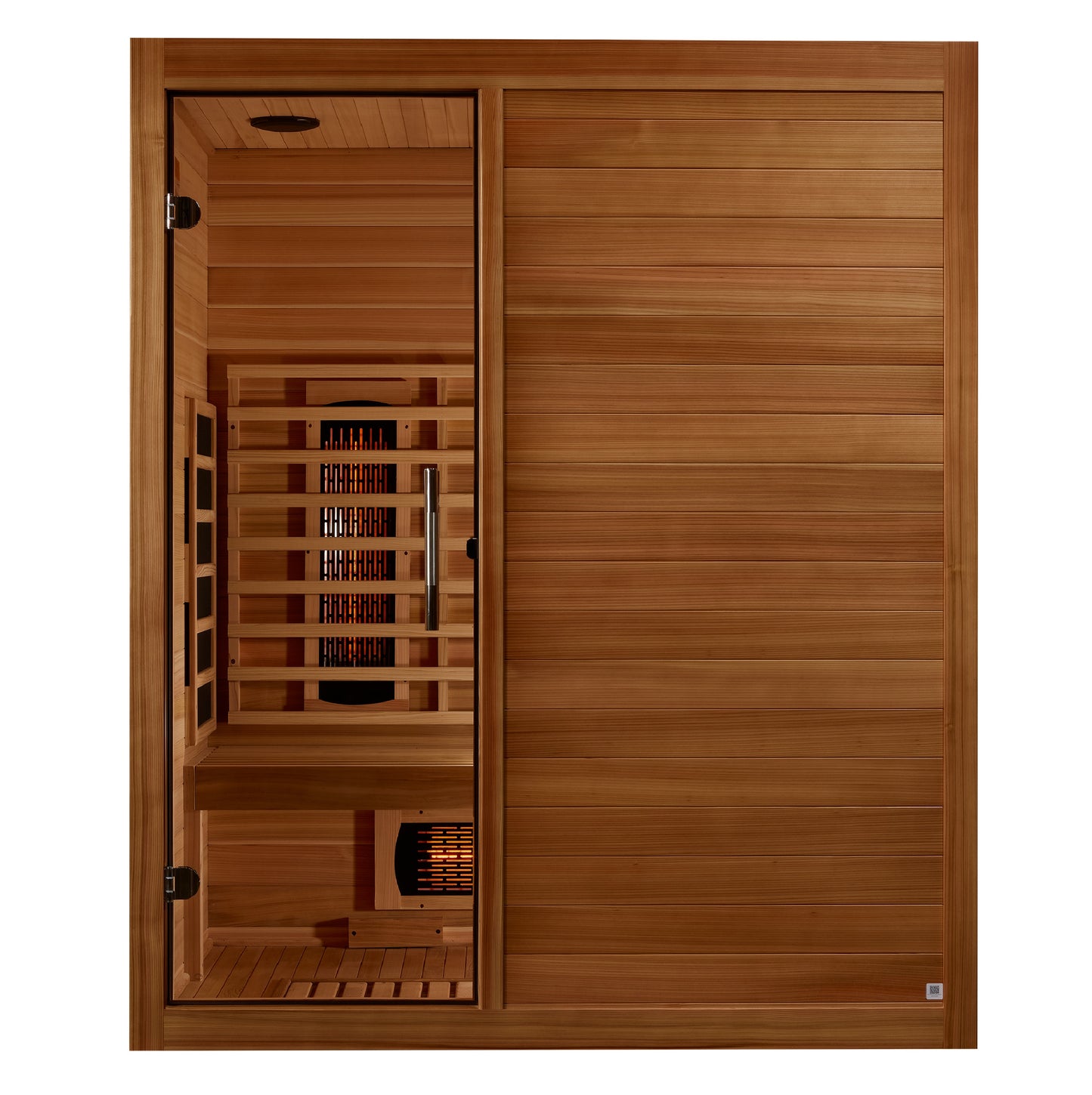 Maxxus "S-Line" Yoga 3-Person Full Spectrum Near Zero FAR Infrared Sauna (MX-S306-01-FS-PC)