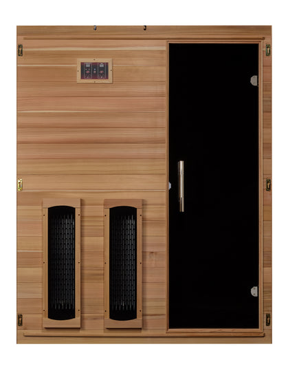 Maxxus "S-Line" Yoga 3-Person Full Spectrum Near Zero FAR Infrared Sauna (MX-S306-01-FS-PC)