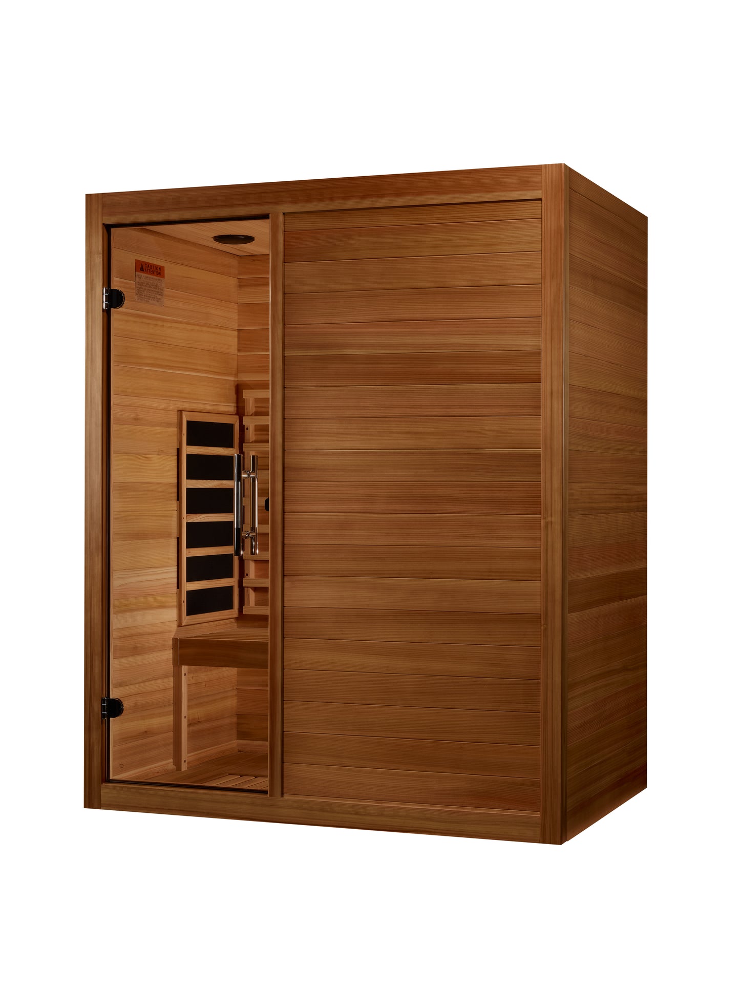 Maxxus "S-Line" Yoga 3-Person Full Spectrum Near Zero FAR Infrared Sauna (MX-S306-01-FS-PC)