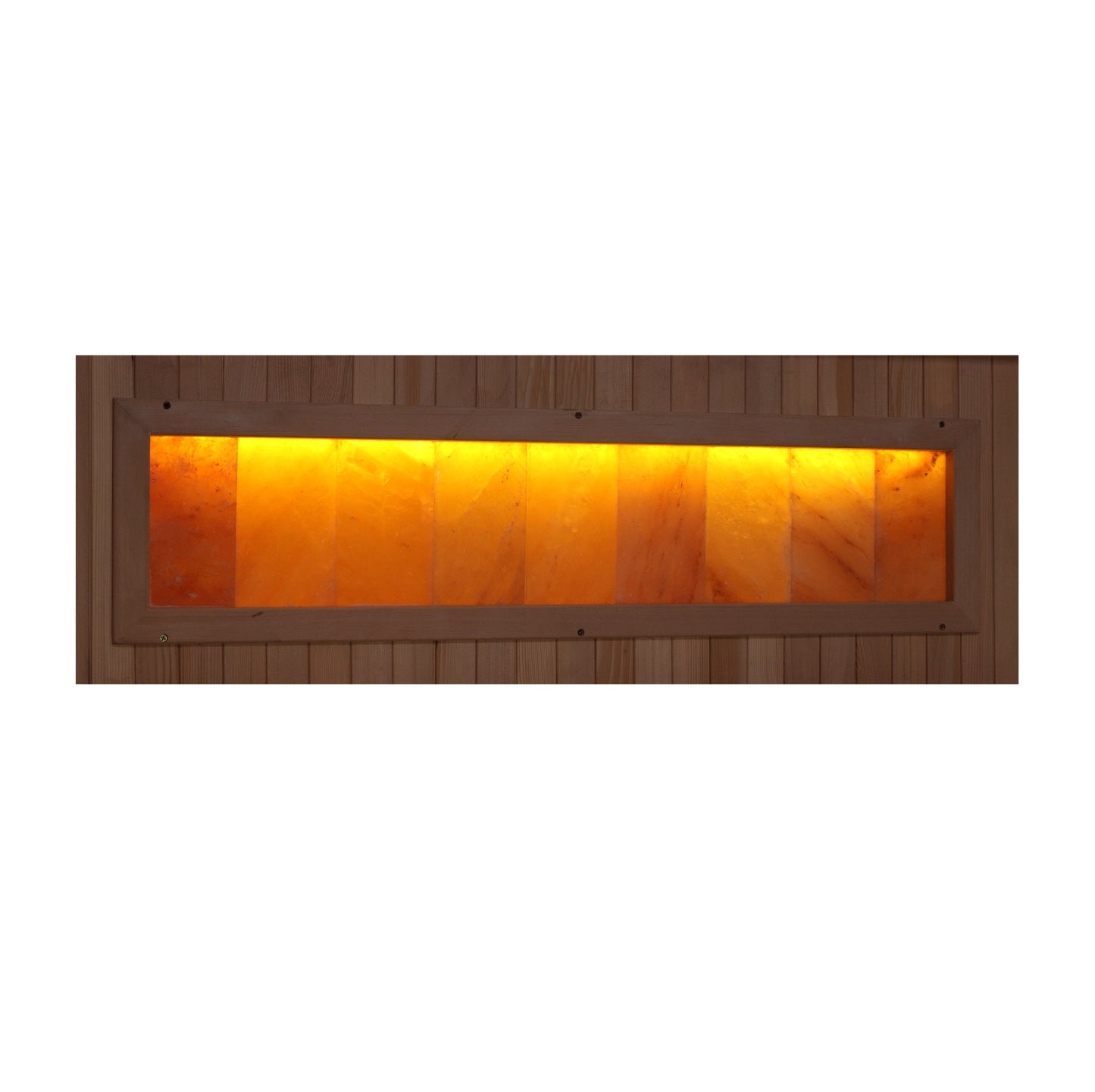 Golden Designs 3-Person Full Spectrum PureTech™ Near Zero EMF FAR Infrared Sauna with Himalayan Salt Bar (GDI-8230-01)