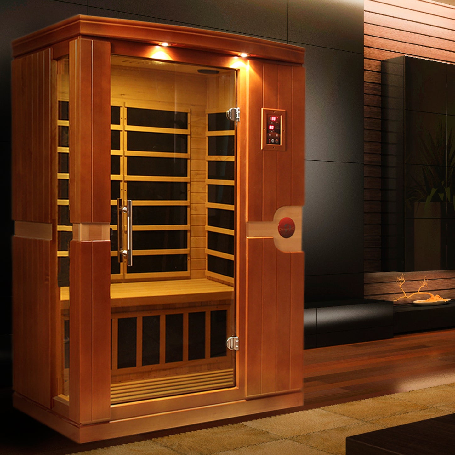 Dynamic "Venice" Elite 2-Person Ultra Low EMF FAR Infrared Sauna (DYN-6210-01 Elite)