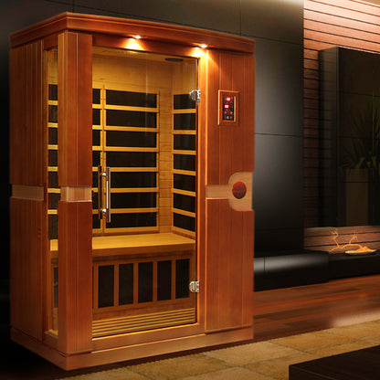 Dynamic "Venice" Elite 2-Person Ultra Low EMF FAR Infrared Sauna (DYN-6210-01 Elite)